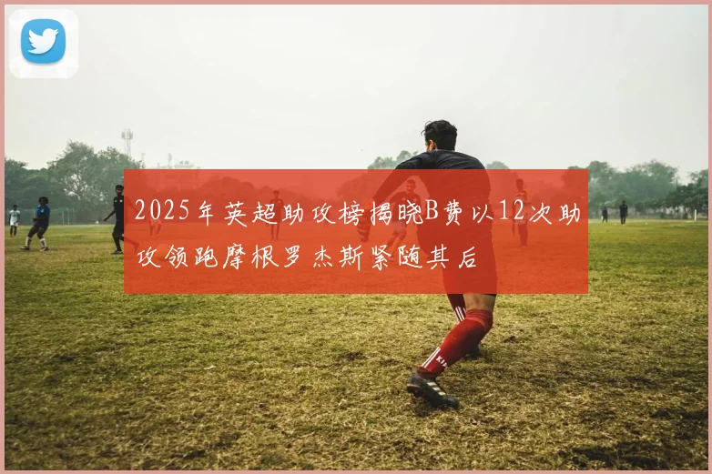 2025年英超助攻榜揭晓B费以12次助攻领跑摩根罗杰斯紧随其后